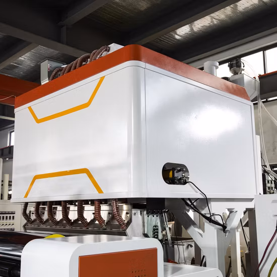 Máquina automática de alta velocidad para fabricar film transparente estirable de extrusión de capas múltiples de 1500 mm para línea extrusora de película plástica