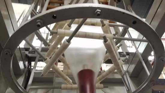 Máquina sopladora de película plástica HDPE/LDPE/LLDPE de alto rendimiento de 600 mm para T